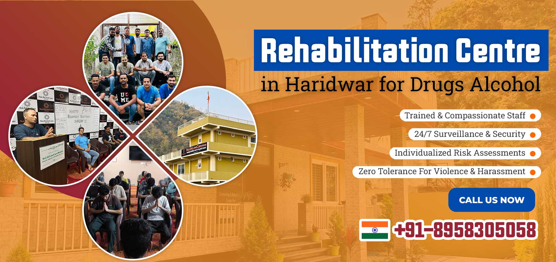 Rehabilitation Centre in Haridwar for Drugs Alcohol